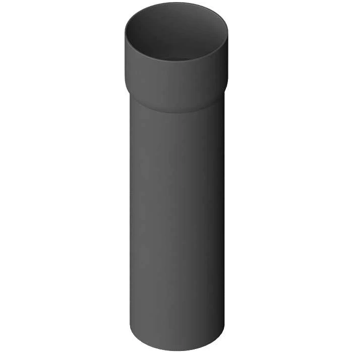Труба водосточная с муфтой, ПВХ, серия Элит, цвет Графит, 4м