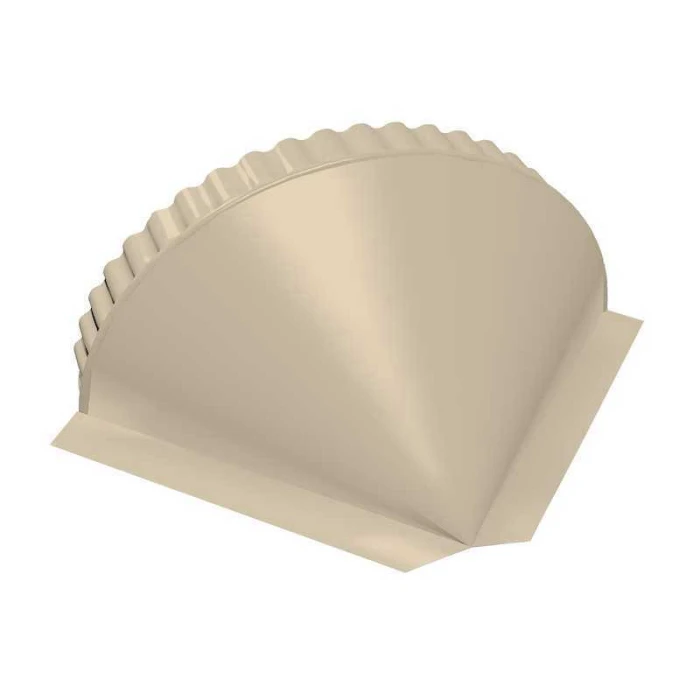 Заглушка конусная Satin RAL 1015 светлая слоновая кость