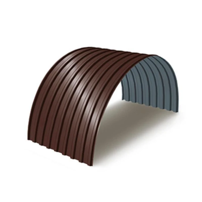 Профнастил C10ПГ 0.5 Призма RAL 8017